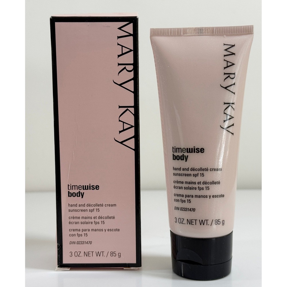 Mary Kay Timewise Body Hand and Decollete Cream SPF 15 (032946) NIB Expired